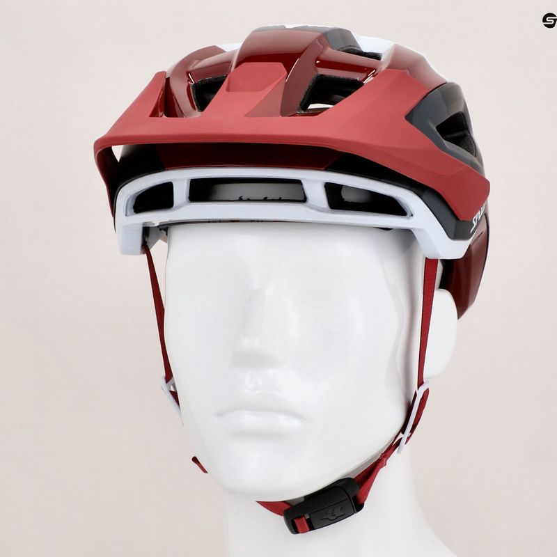 Велосипедна каска Fox Racing Speedframe Pro червено и бяло 31197_247 16