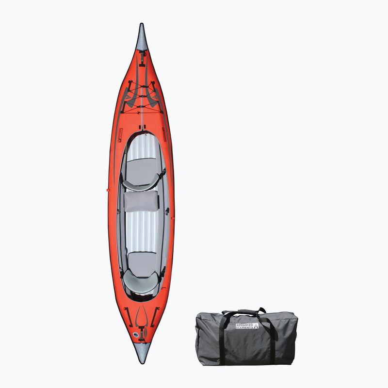 Надуваем каяк 2-местен Advanced Elements Advancedframe Convertible w/ Single and Double Cover red