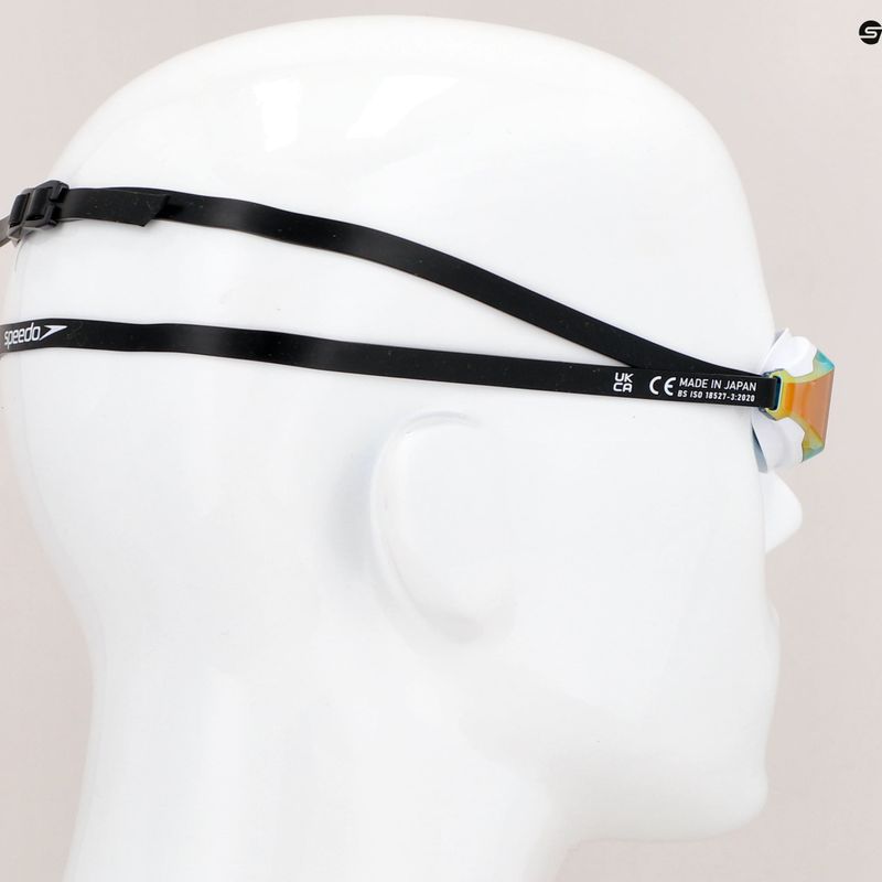 Очила за плуване Speedo Fastskin Speedsocket 2 Mirror бели 68-10897B586 7