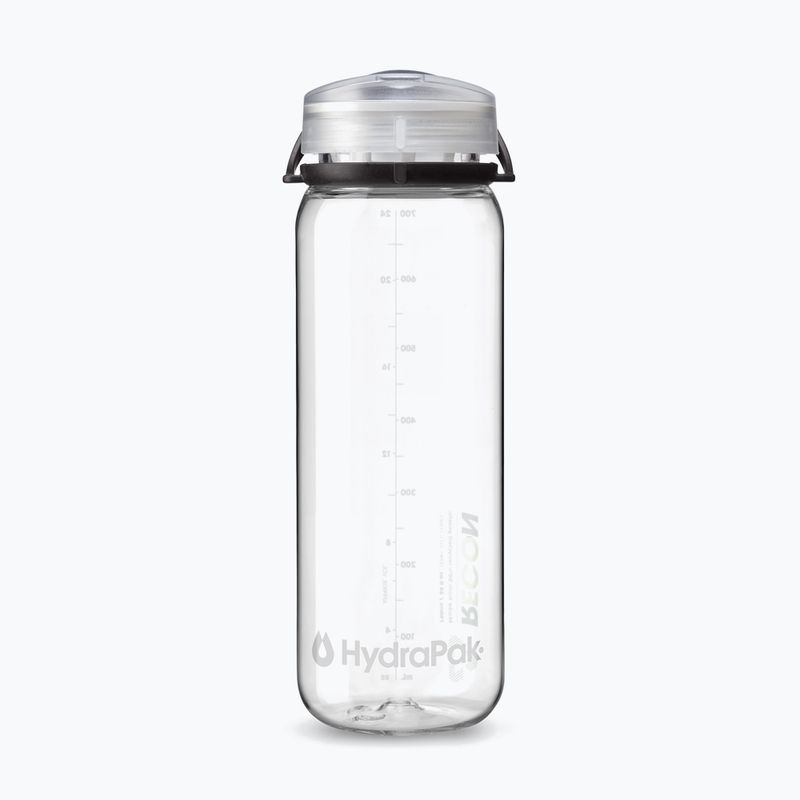 Туристическа бутилка HydraPak Recon 750 ml clear/black white