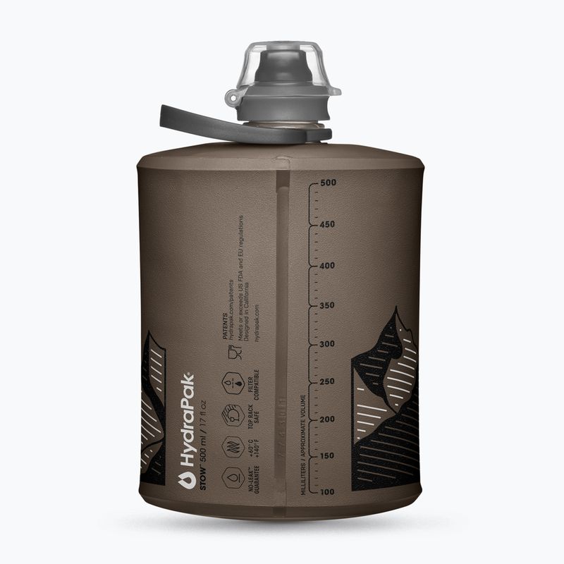 Туристическа бутилка HydraPak Stow 500 ml mammoth grey 2