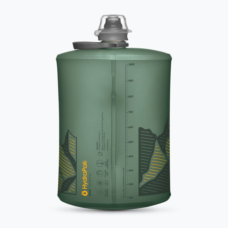 Туристическа бутилка HydraPak Stow 1000 ml sage green 2