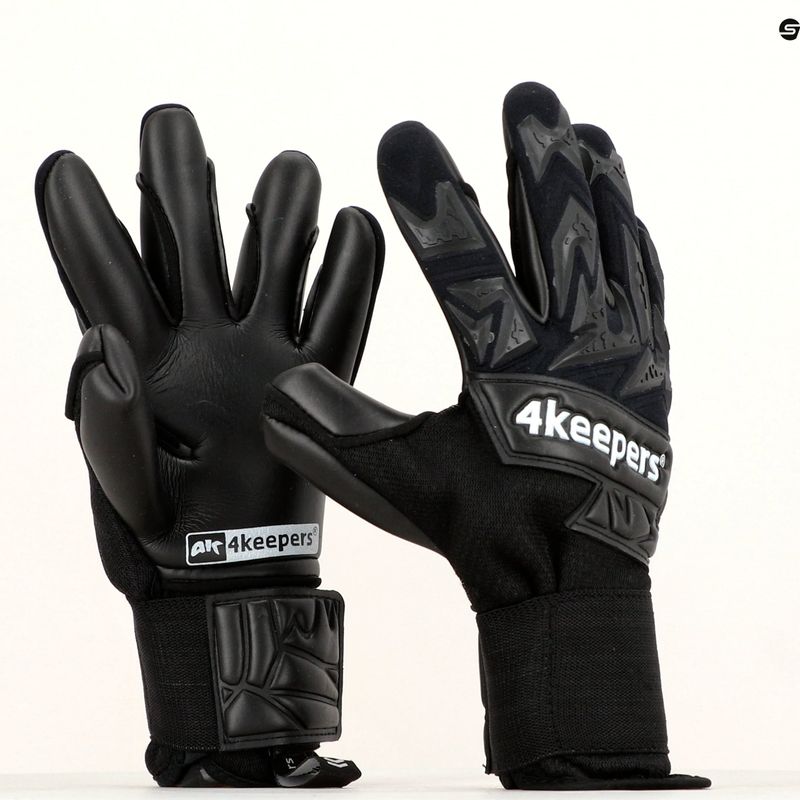 4Keepers Equip Panter Nc вратарски ръкавици черни EQUIPPANC 8