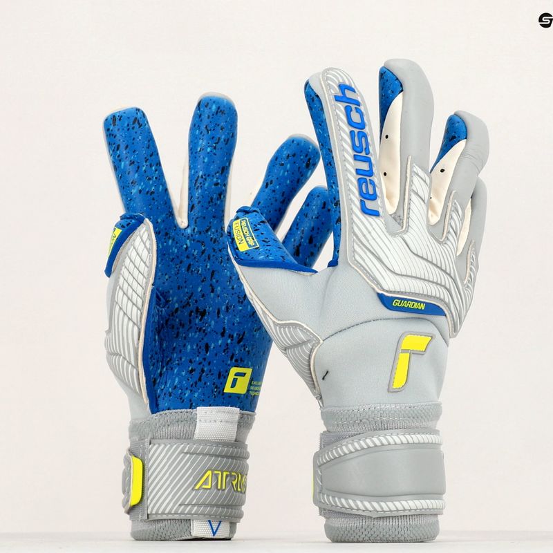 Reusch Attrakt Fusion Guardian сиви вратарски ръкавици 5270985 7