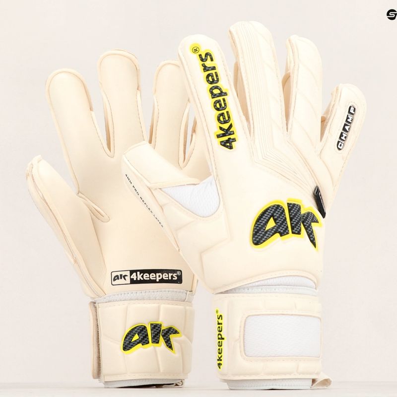 4Keepers Champ Carbo V Hb вратарски ръкавици бели 11