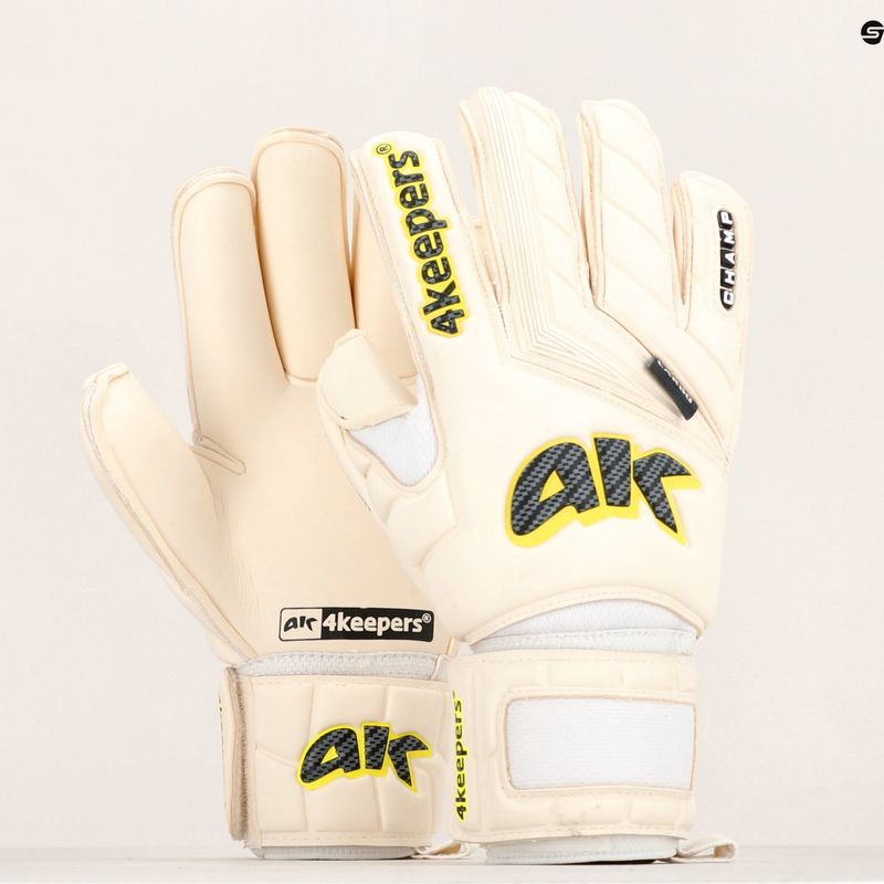 4Keepers Champ Carbo V RF вратарски ръкавици бели 11