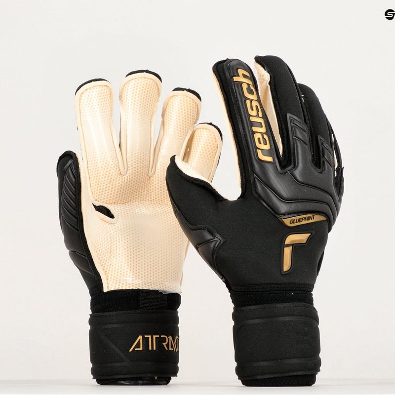 Reusch Attrakt Gold X GluePrint Ortho-Tec вратарски ръкавици черни 5270970 9