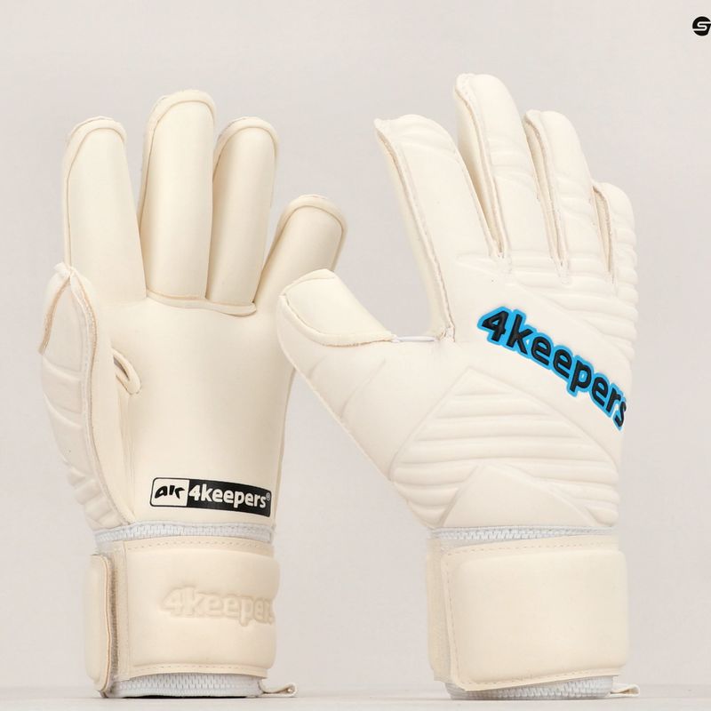 4Keepers Retro IV RF вратарски ръкавици бели 4KRIVRFJR 11