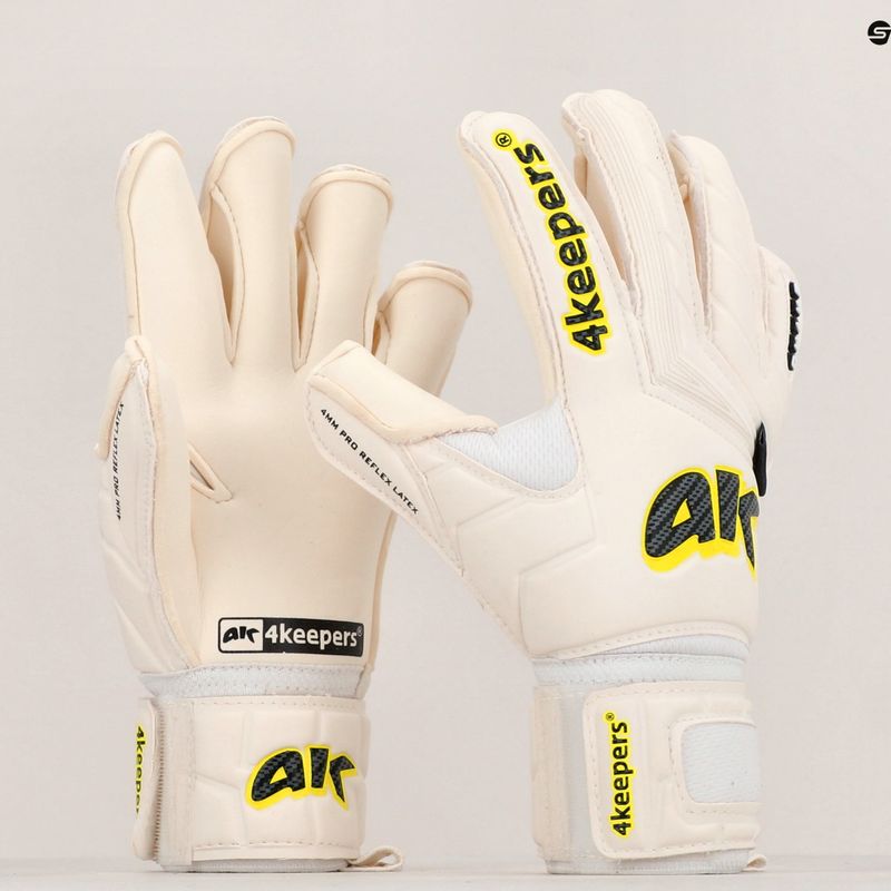 Детски вратарски ръкавици 4Keepers Champ Carbo V Hb white 11