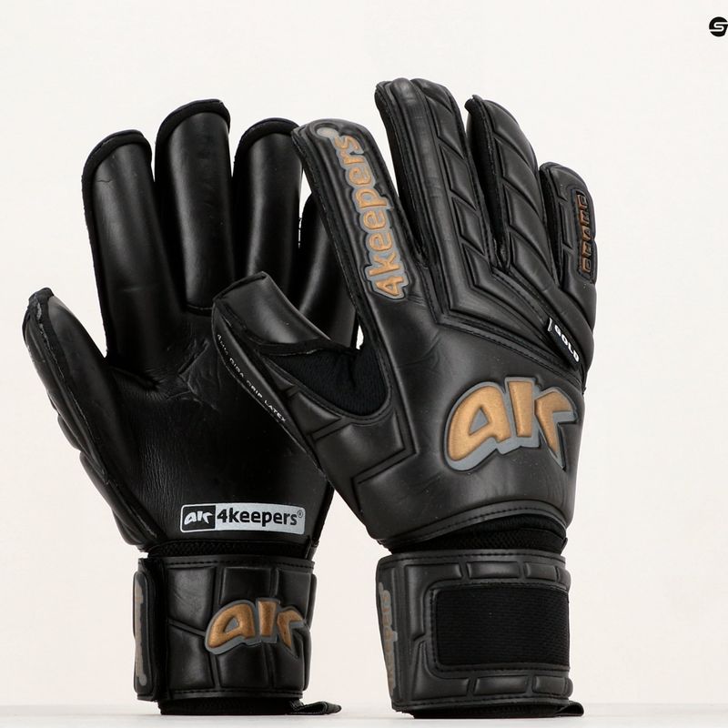 4Keepers Champ Gold Black V Rf Вратарски ръкавици black 12