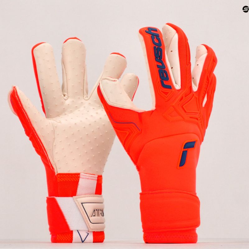 Reusch Attrakt Freegel SpeedBump вратарски ръкавици оранжеви 5270079 8