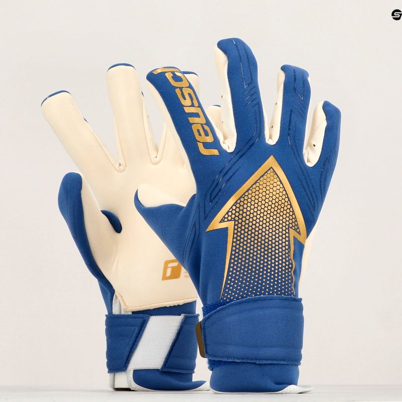 Reusch Arrow Gold X сини вратарски ръкавици 5270908 10