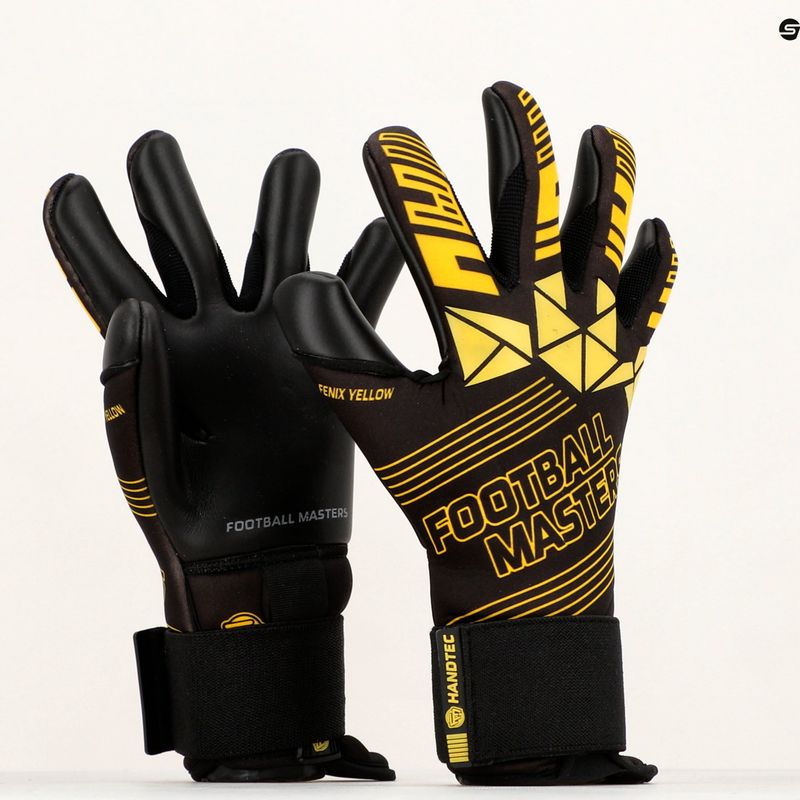 Football Masters Fenix yellow 1180-1 детски вратарски ръкавици 8