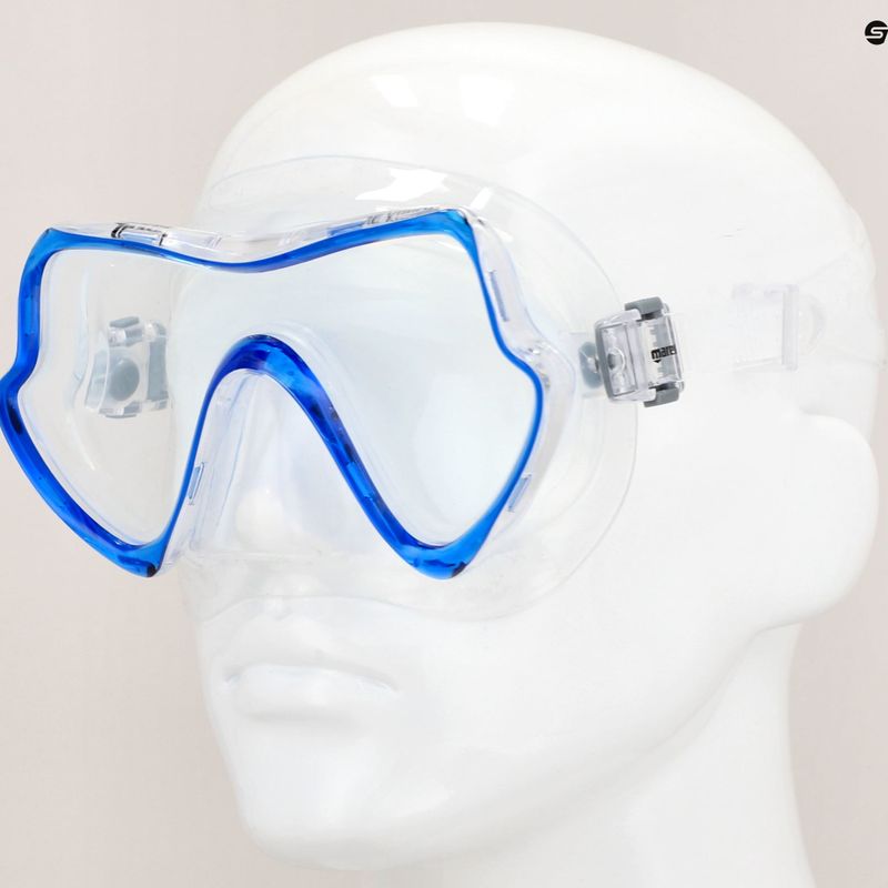 Маска за гмуркане Mares Pure Vision в прозрачно синьо 411217 7