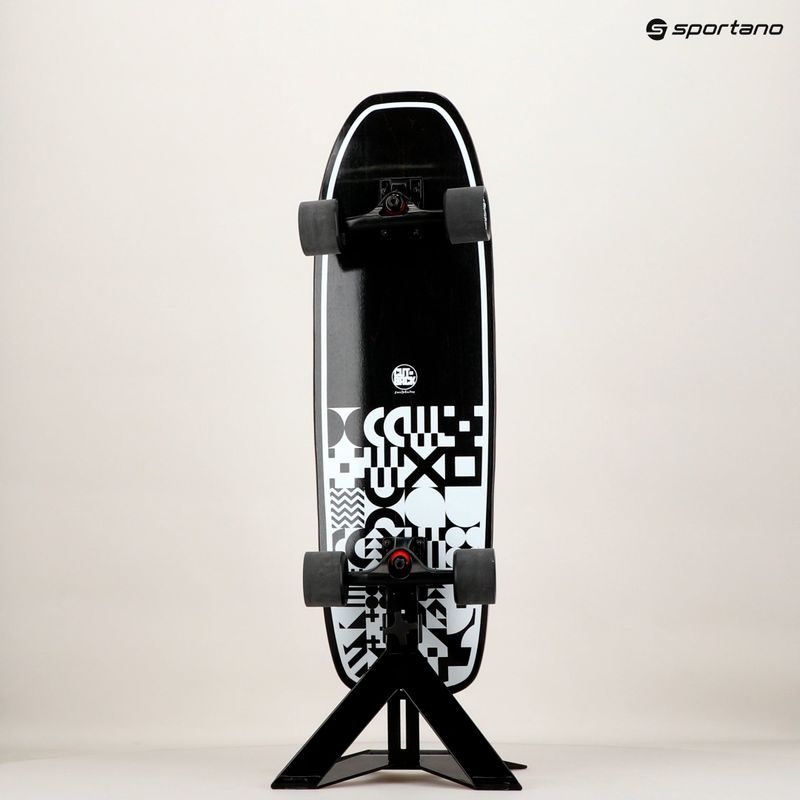 Surfskate Cutback B&W 32" черно-бял скейтборд CUT-SUR-B&W 12