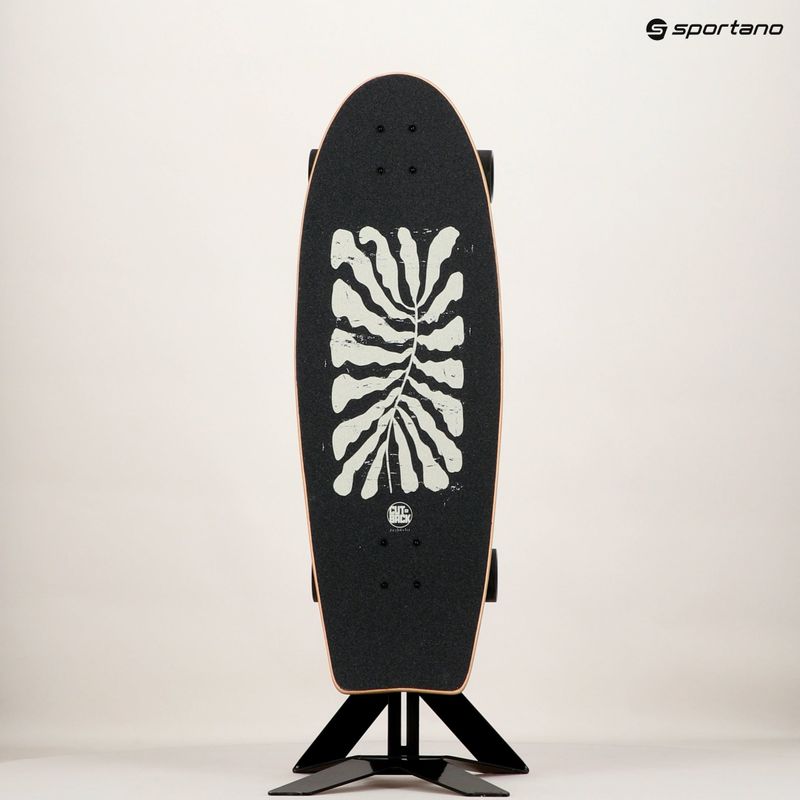 Cutback Palm 31" кафяв и бял сърф скейтборд CUT-SUR-PAL 13