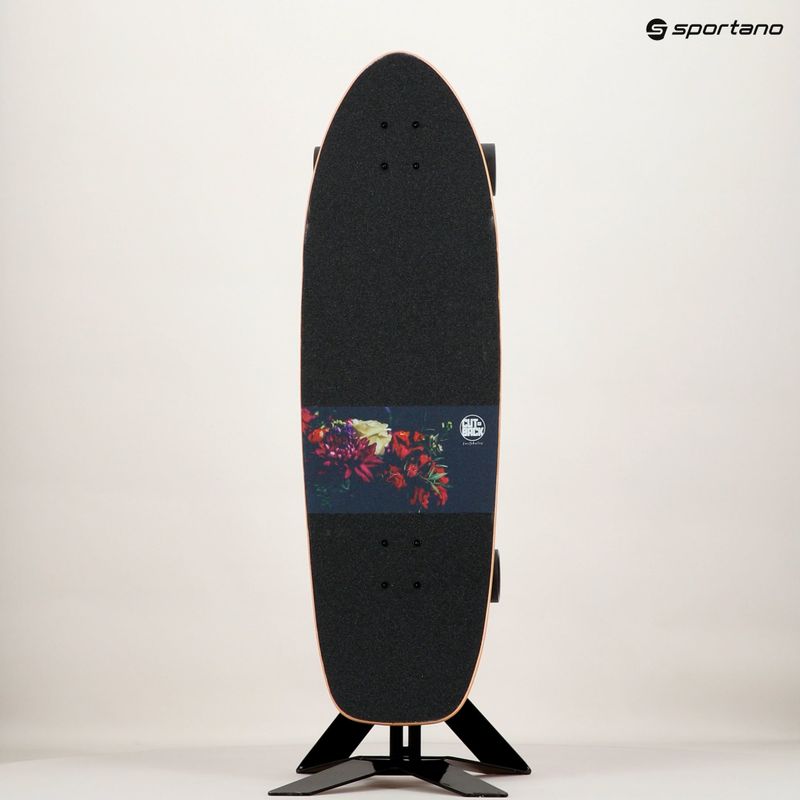 Surfskate скейтборд Cutback Golden Wave 34" бял и цветен CUT-SUR-GWA 12
