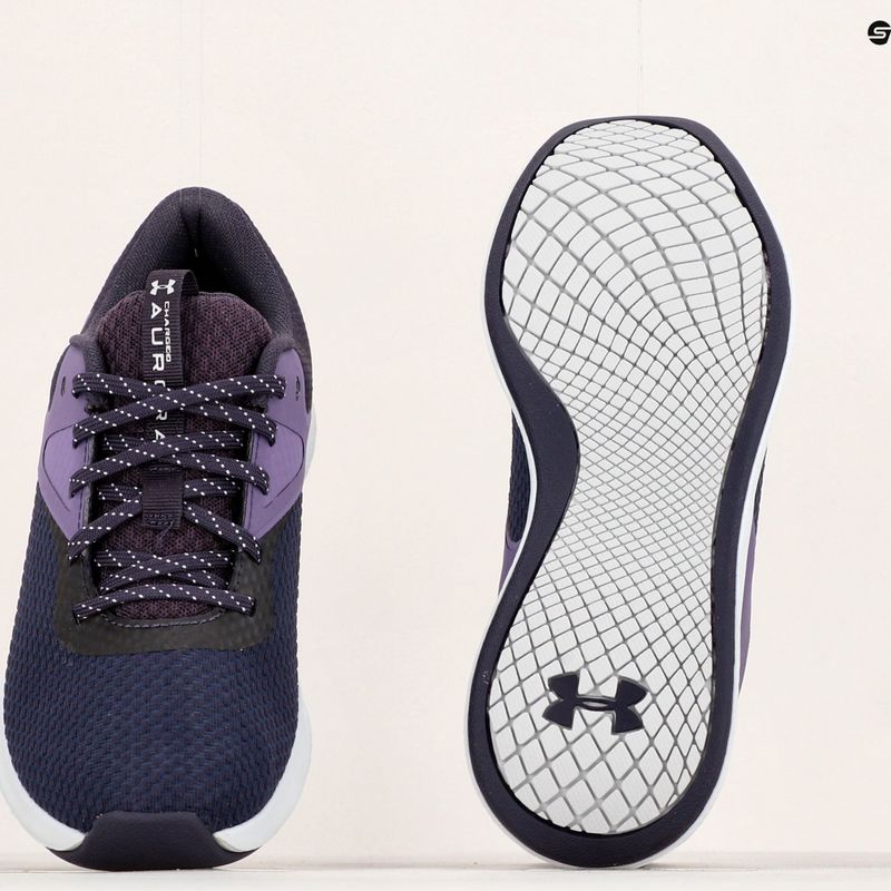 Дамски обувки за тренировка Under Armour W Charged Aurora 2 tux purple/retro purple/metallic silver 16