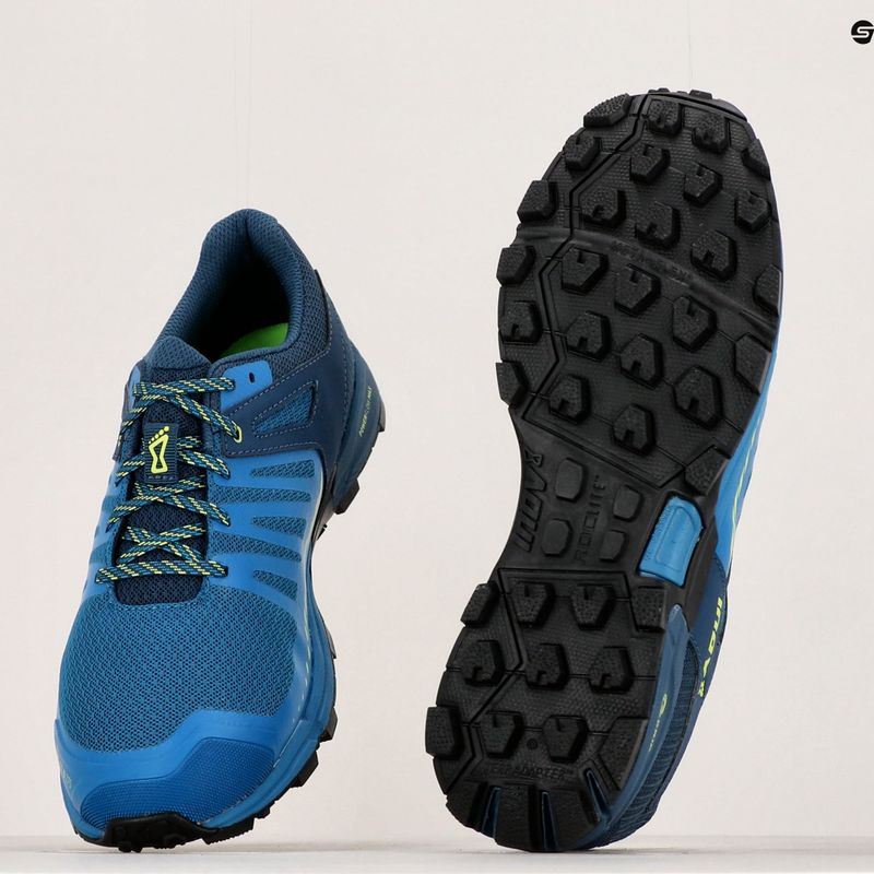 Мъжки маратонки за бягане Inov-8 Roclite G 275 V2 blue-green 001097-BLNYLM 12