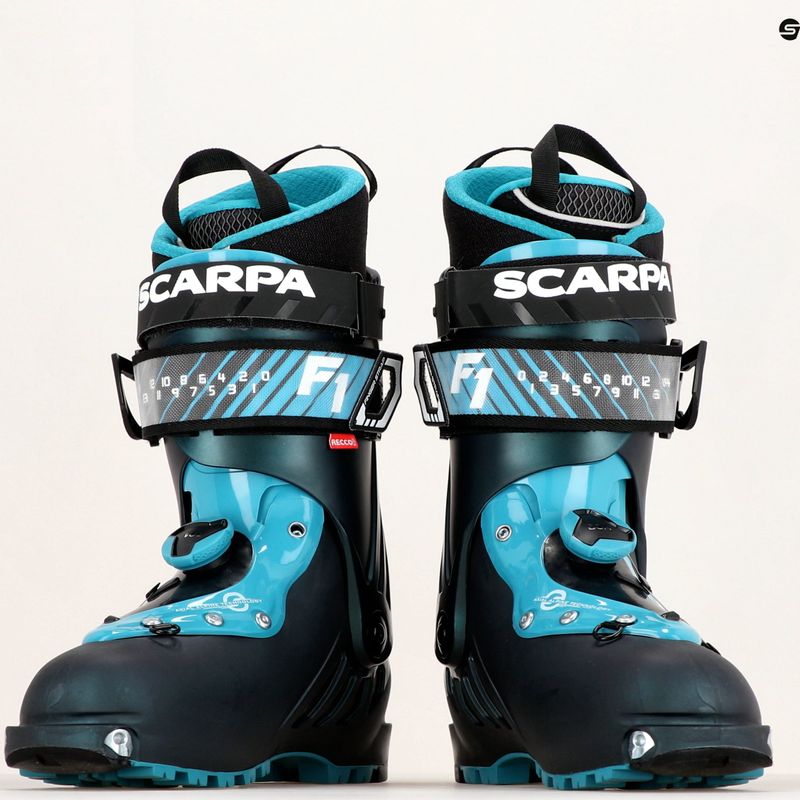 Мъжки ски обувки SCARPA F1 anthracite/ottanio 11