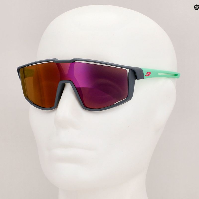 Julbo Fury S Spectron 3 matt gray/mint детски очила за колоездене 8
