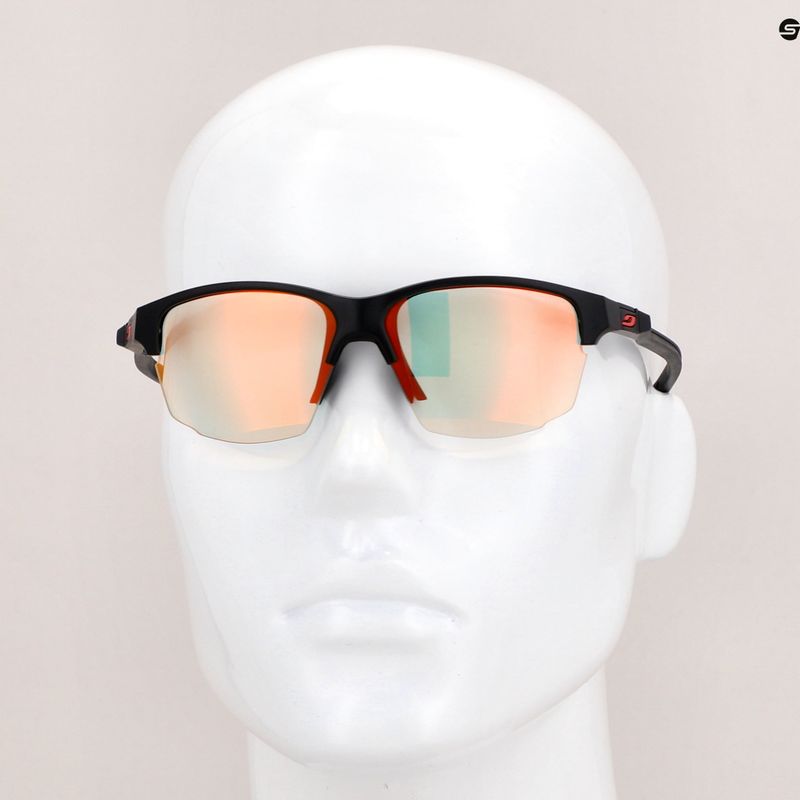 Julbo Split Reactiv 1-3 Light Amplifier матови черни/червени очила за колоездене 11