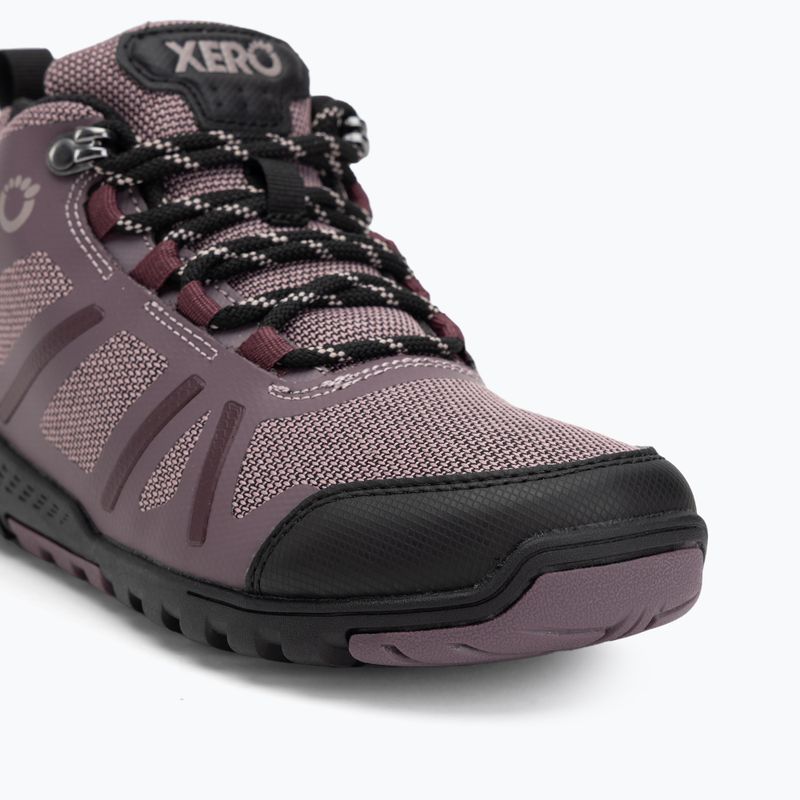 Дамски обувки за боси крака Xero Shoes DayLite Hiker Fusion mulberry 7