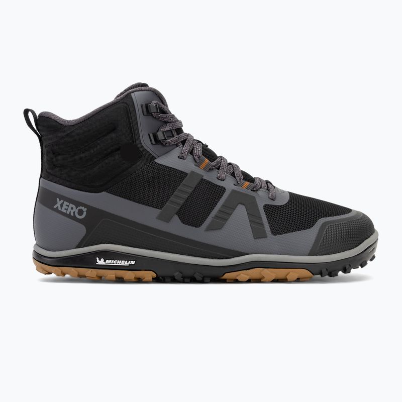 Мъжки обувки за боси крака Xero Shoes Scrambler Mid II asphalt/ black 2
