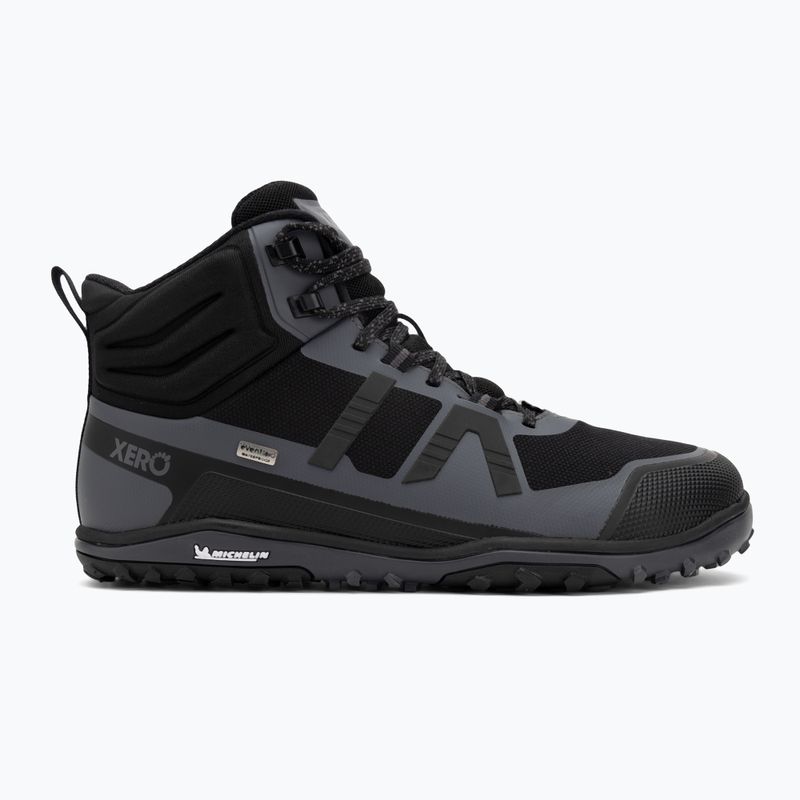 Мъжки обувки barefoot Xero Shoes Scrambler Mid II WP black/asphalt 2