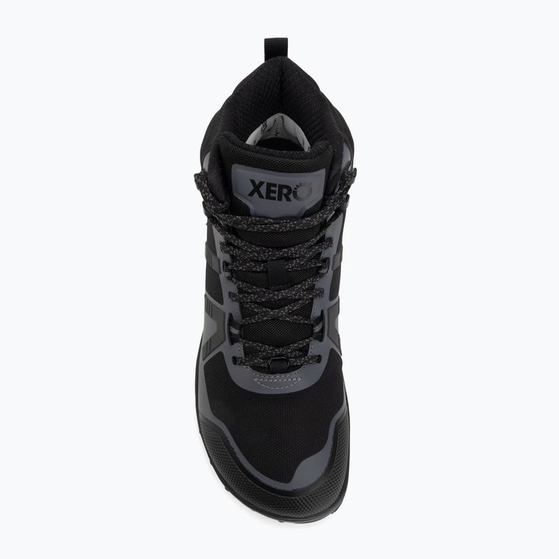 Мъжки обувки barefoot Xero Shoes Scrambler Mid II WP black/asphalt 5