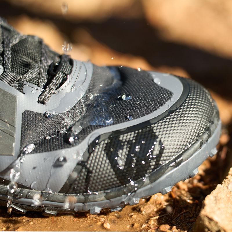 Мъжки обувки barefoot Xero Shoes Scrambler Mid II WP black/asphalt 10