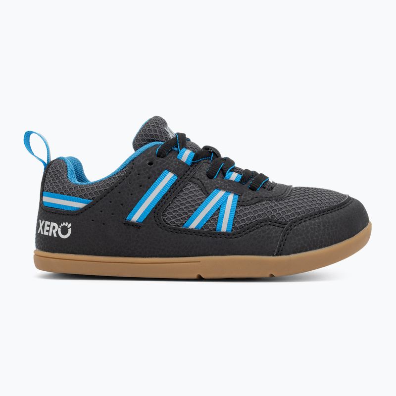 Xero Shoes детски обувки за боси крака Prio черни/сини 2
