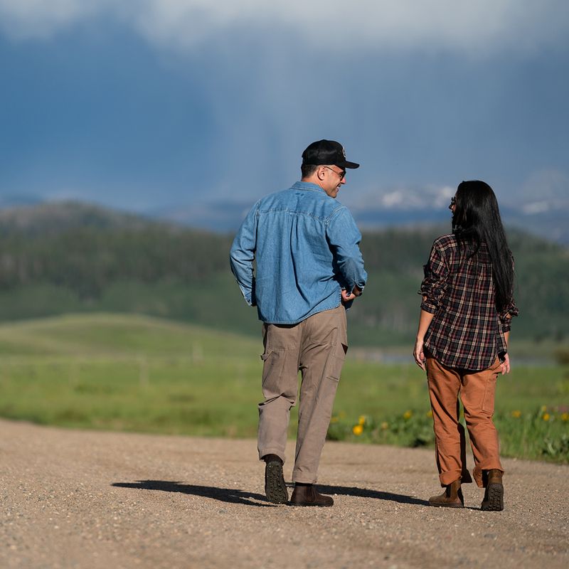 Мъжки обувки barefoot Xero Shoes Ridgeway Chelsea dark brown 12