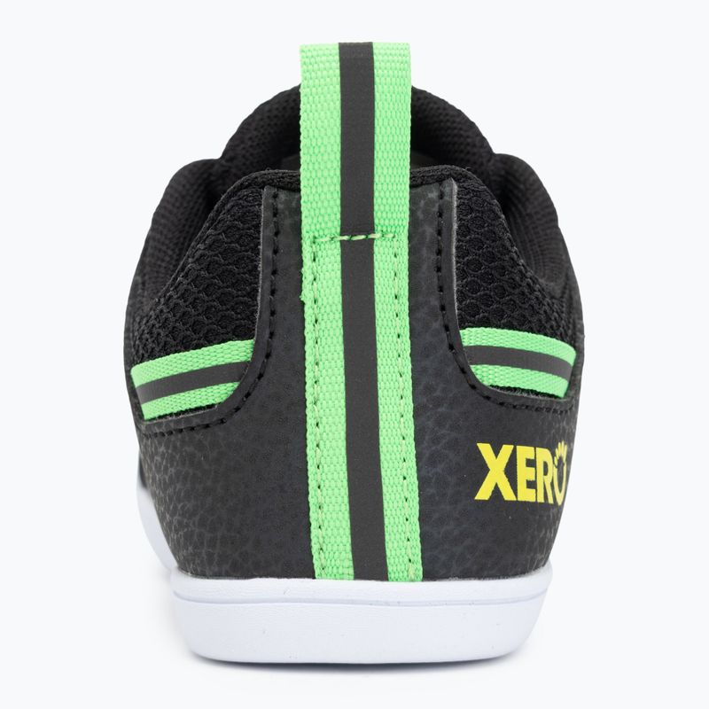 Xero Shoes детски обувки за боси крака Prio black/ lime 6
