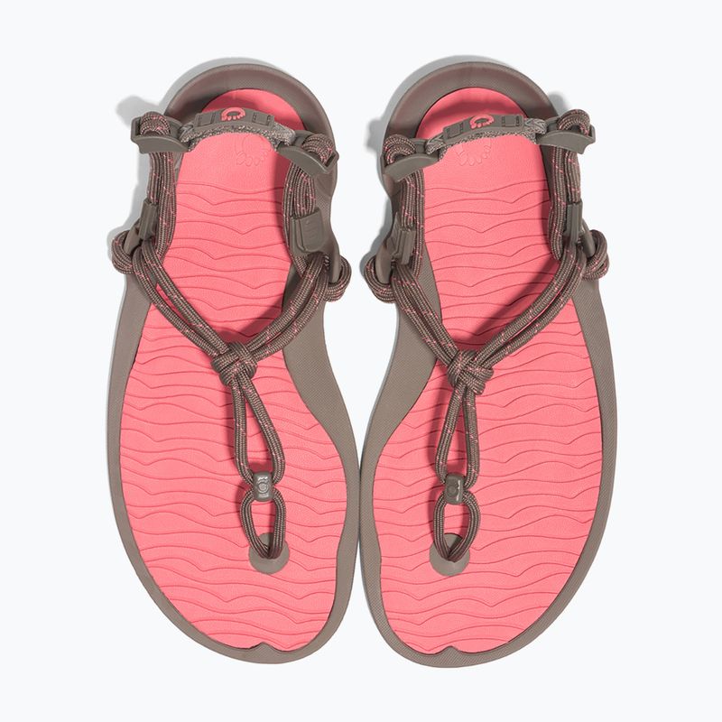 Дамски сандали за боси крака Xero Shoes Aqua Cloud moel/sunset coral 8
