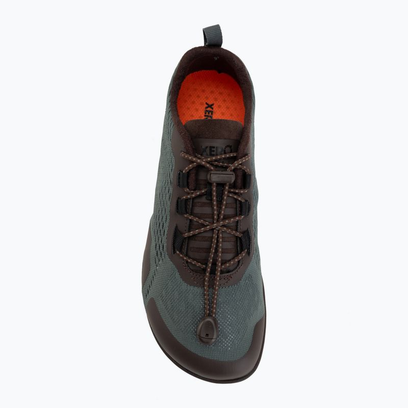 Мъжки обувки barefoot Xero Shoes Aqua X Sport dark/forest/java/brown 5