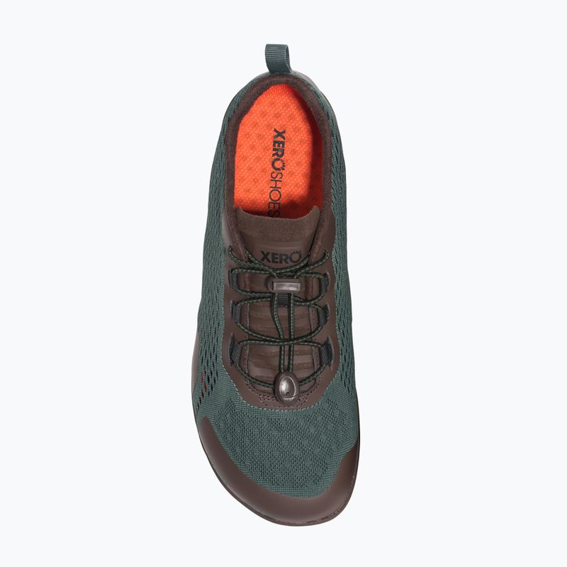 Мъжки обувки barefoot Xero Shoes Aqua X Sport dark/forest/java/brown 5