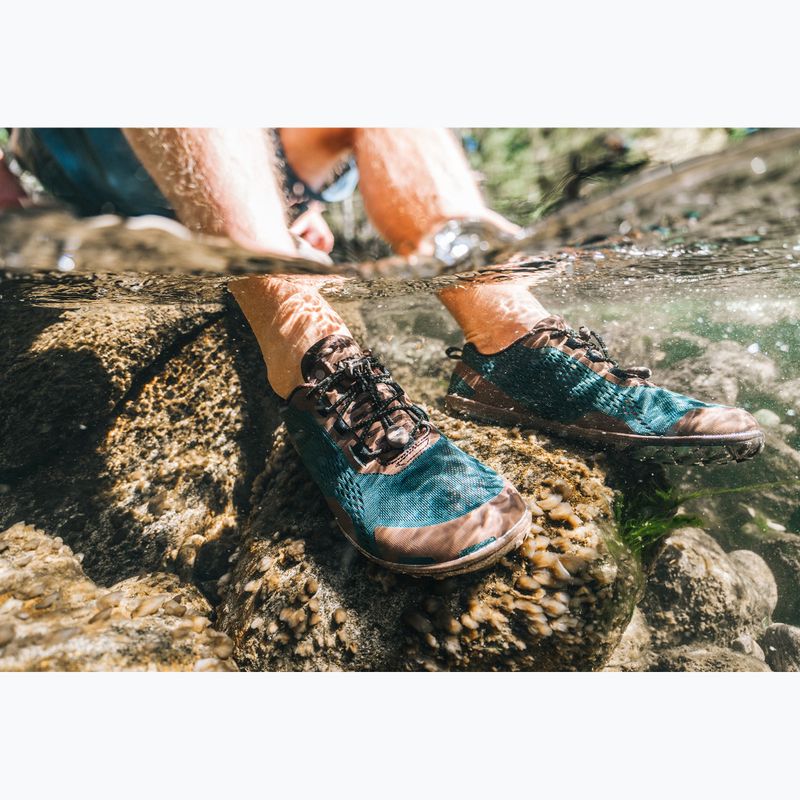 Мъжки barefoot обувки Xero Shoes Aqua X Sport тъмен/горски/ява/кафяв 10