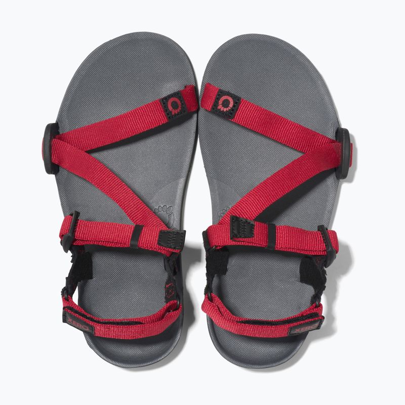 Детски сандали Xero Shoes Z-Trail с въглен/червен пипер на Barefoot 5
