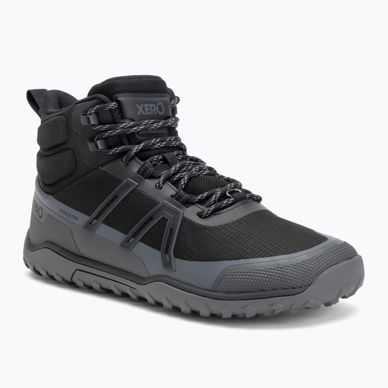 Мъжки barefoot обувки Xero Shoes Scrambler Trail Mid WP черен/асфалт