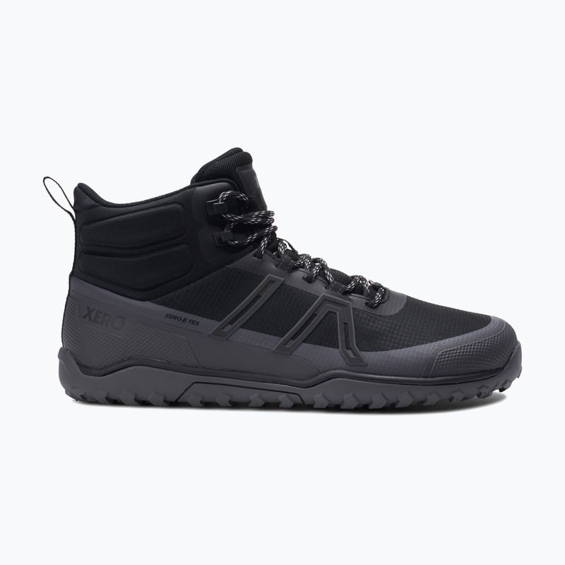 Мъжки barefoot обувки Xero Shoes Scrambler Trail Mid WP черен/асфалт 8
