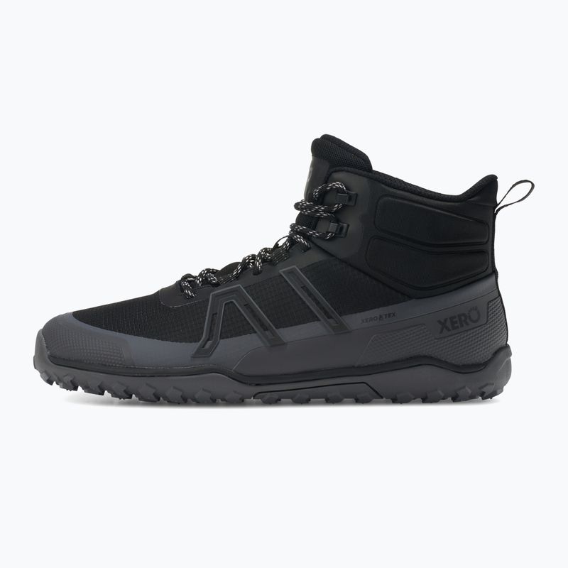 Мъжки barefoot обувки Xero Shoes Scrambler Trail Mid WP черен/асфалт 9