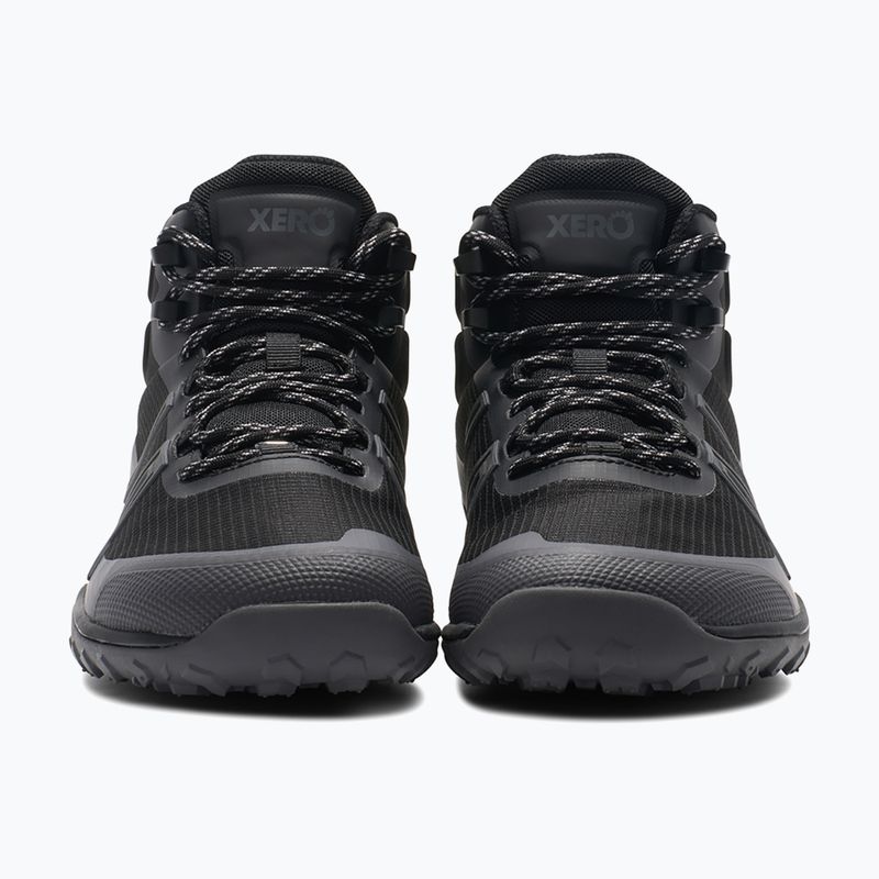 Мъжки barefoot обувки Xero Shoes Scrambler Trail Mid WP черен/асфалт 10