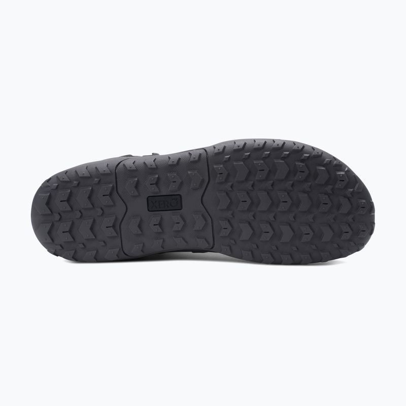 Мъжки barefoot обувки Xero Shoes Scrambler Trail Mid WP черен/асфалт 13