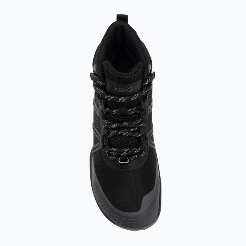 Дамски обувки barefoot Xero Shoes Scrambler Trail Mid WP black/asphalt 5