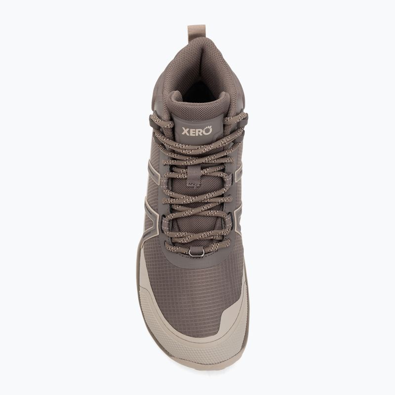 Дамски обувки barefoot Xero Shoes Scrambler Trail Mid WP morel/pure cashmere 5