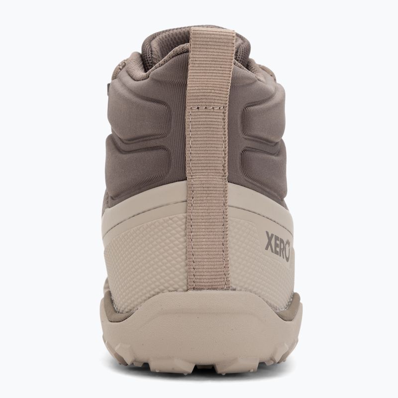 Дамски обувки barefoot Xero Shoes Scrambler Trail Mid WP morel/pure cashmere 6