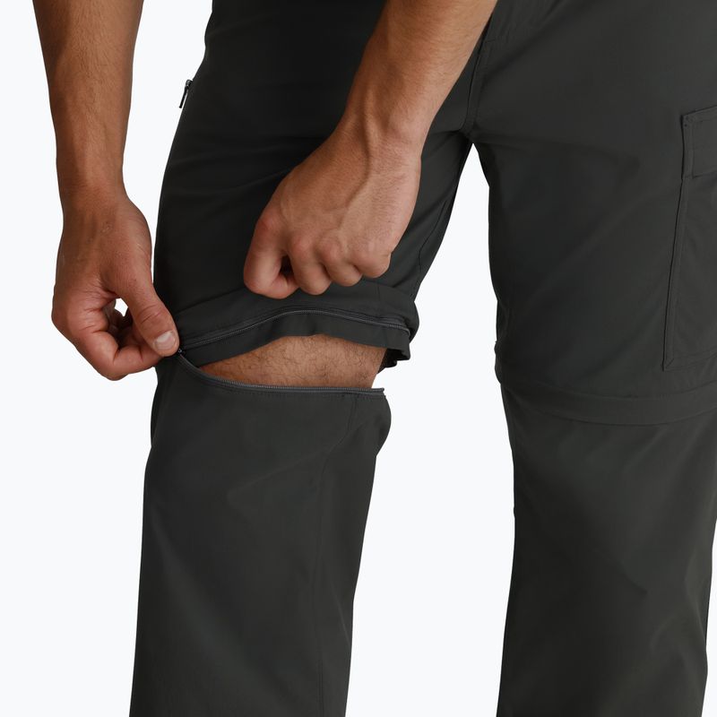 Мъжки панталон Wilder Zip-Off на Royal Robbins, въглен 6