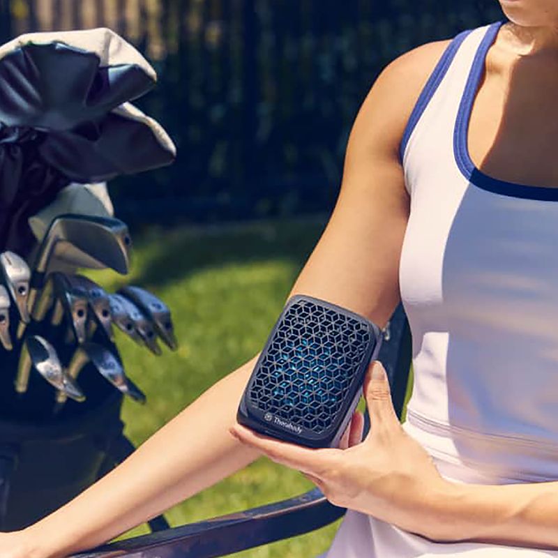 Масажор Therabody RecoveryTherm Cube black/blue 8