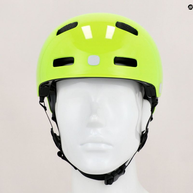 Детска велосипедна каска POC POCito Crane MIPS fluorescent yellow/green 9